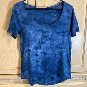 Big Star Tide Dye High Low T-shirt
